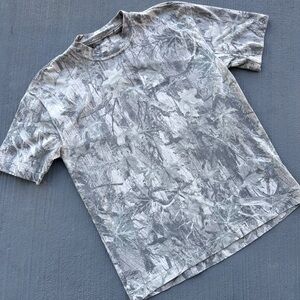 Hollister Gray Patterned Men's Tee